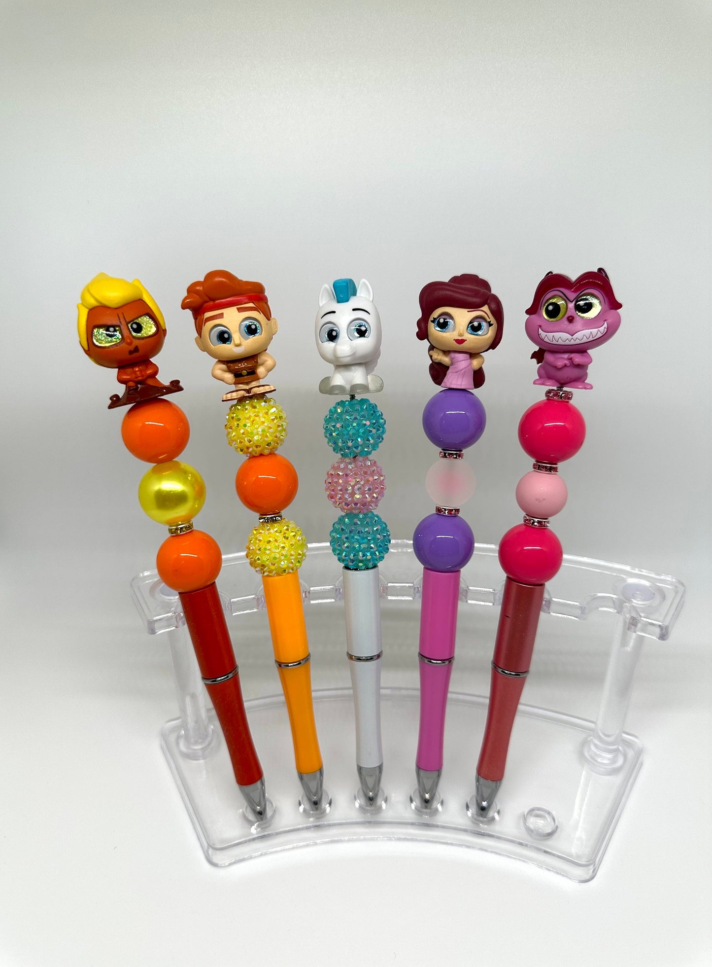 Hercules Inspired Beaded Doorables Pens