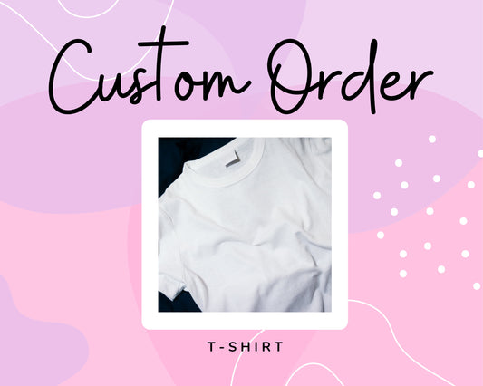 Custom Adult Shirt Order