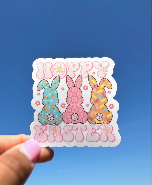 Hoppy Easter Sticker